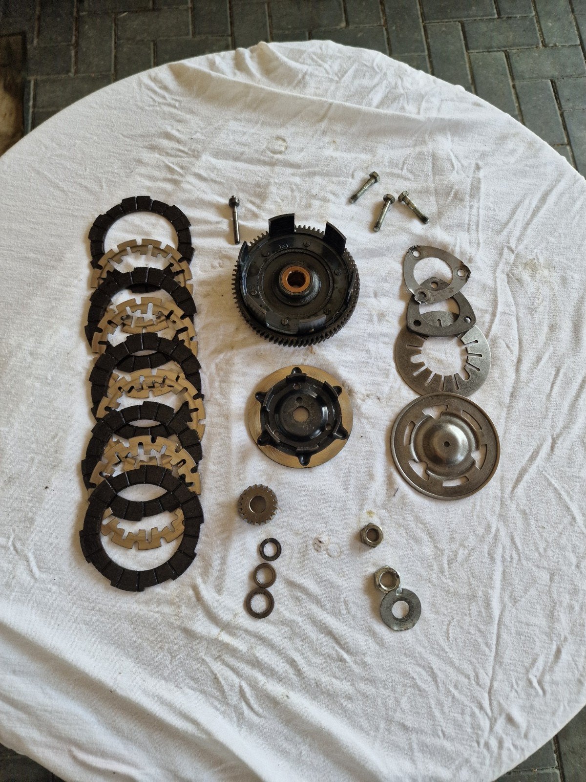 Kreidler complete koppeling 5 plaats, spline. Perfecte staat, Ophalen, Nieuw