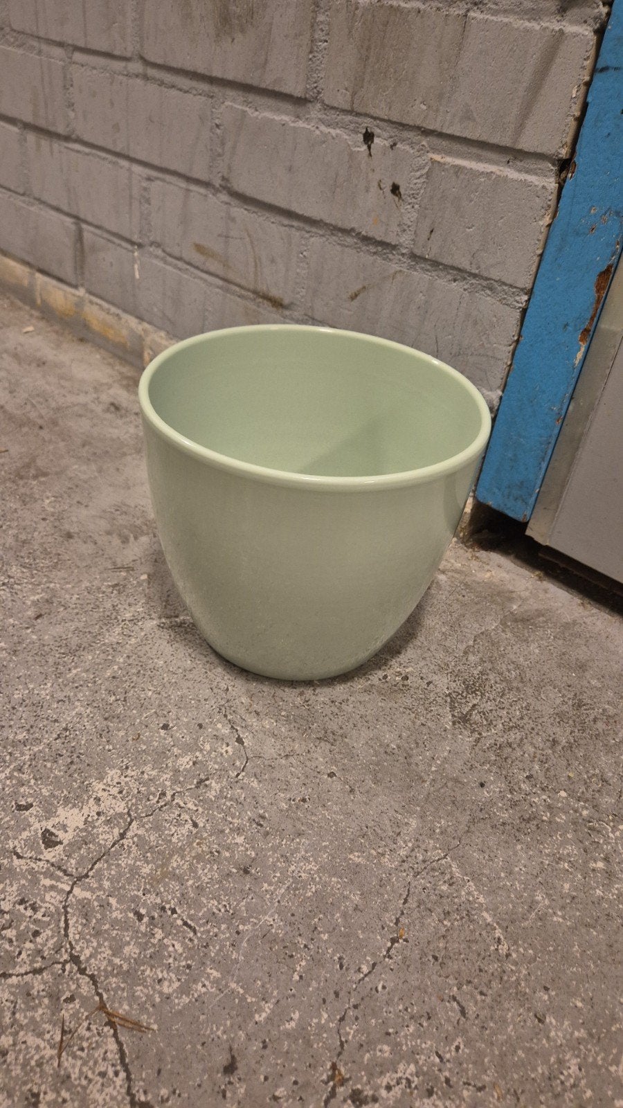 bloempot 22 diamater 20 hoog, Rond, Ophalen of Verzenden, Aardewerk, Minder dan 40 cm