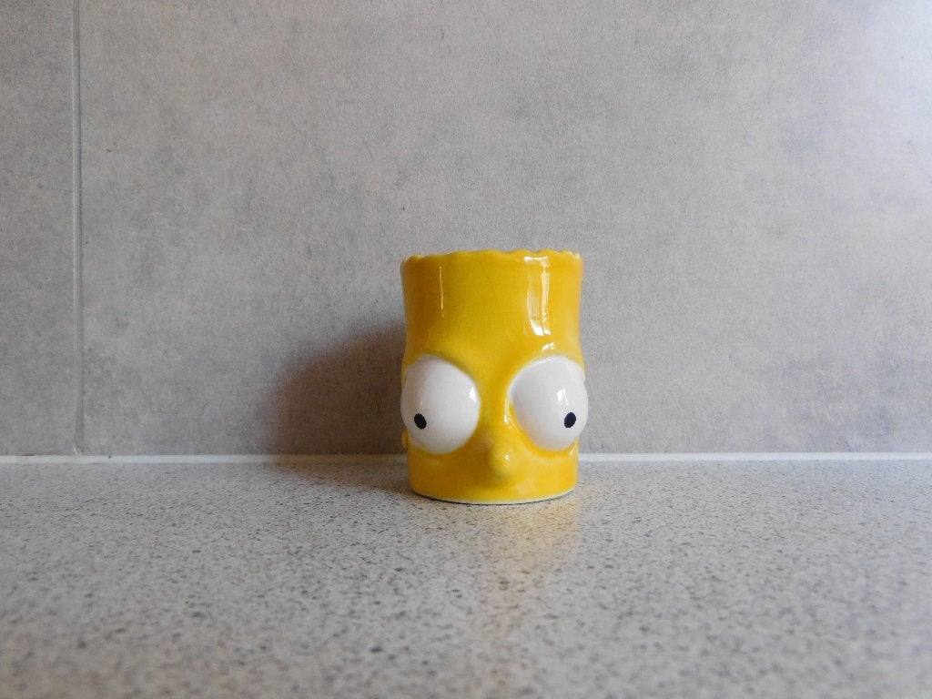 Eierdop Bart Simpson Berghoff TM&C 2008 FOX Matt Groening, Overige merken, Overige typen, Ophalen of Verzenden, Zo goed als nieuw