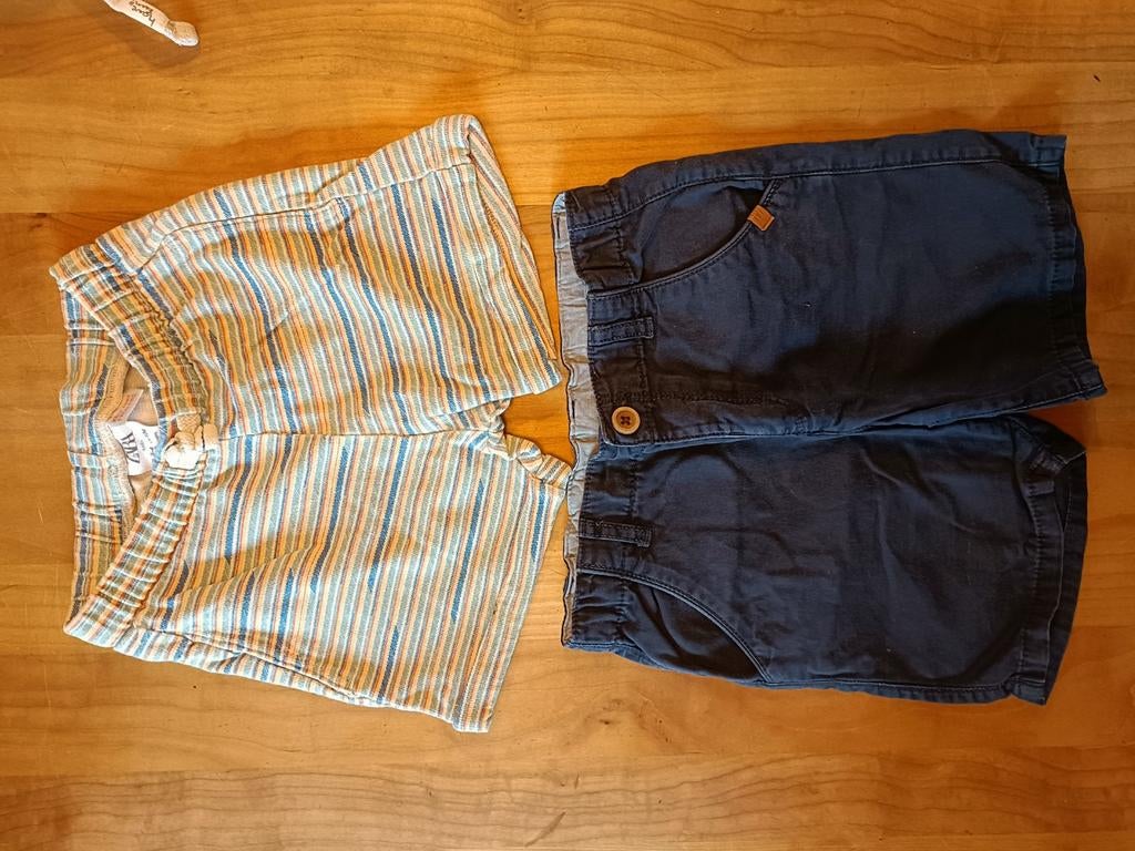Short chino korte broek zara maat 104, Gebruikt, Jongen, Zara kids, Ophalen