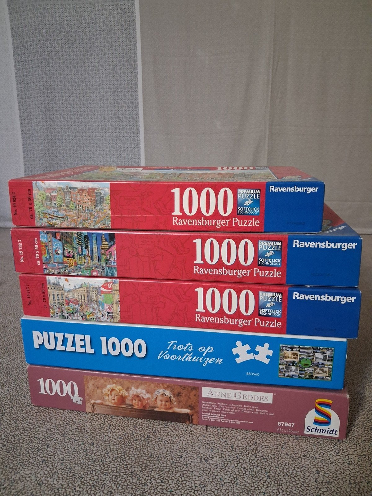 Diverse puzzels in zeer goede staat, compleet, Ophalen, 500 t/m 1500 stukjes, Zo goed als nieuw