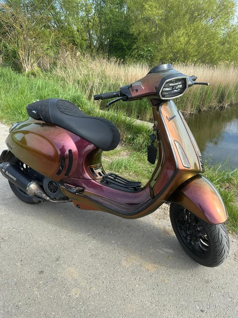 Vespa sprint 125 cc brom custom, Fietsen en Brommers, Scooters | Vespa, Ophalen of Verzenden