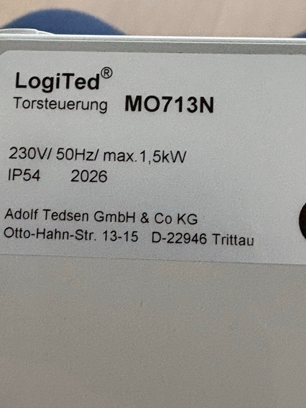 LogiTed MO713N Torsteuerung - Poortbesturing, Ophalen of Verzenden, Nieuw, Overige merken, Overige typen