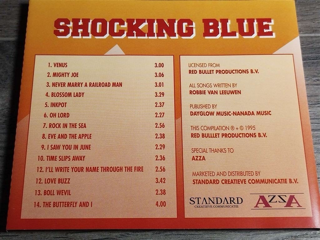 Shocking Blue ‎– The Golden Hits, Ophalen of Verzenden, Zo goed als nieuw, Poprock