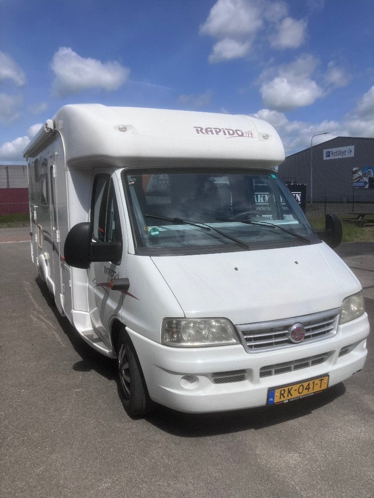 fiat ducato rapido camper, Chemisch toilet, Standaard zit, Luifel, Ringverwarming