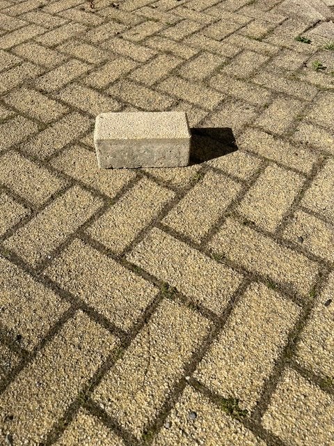 BKK gebruikte stenen geel gezocht, Tuin en Terras, Ophalen, Gebruikt, Klinkers, 10 m² of meer