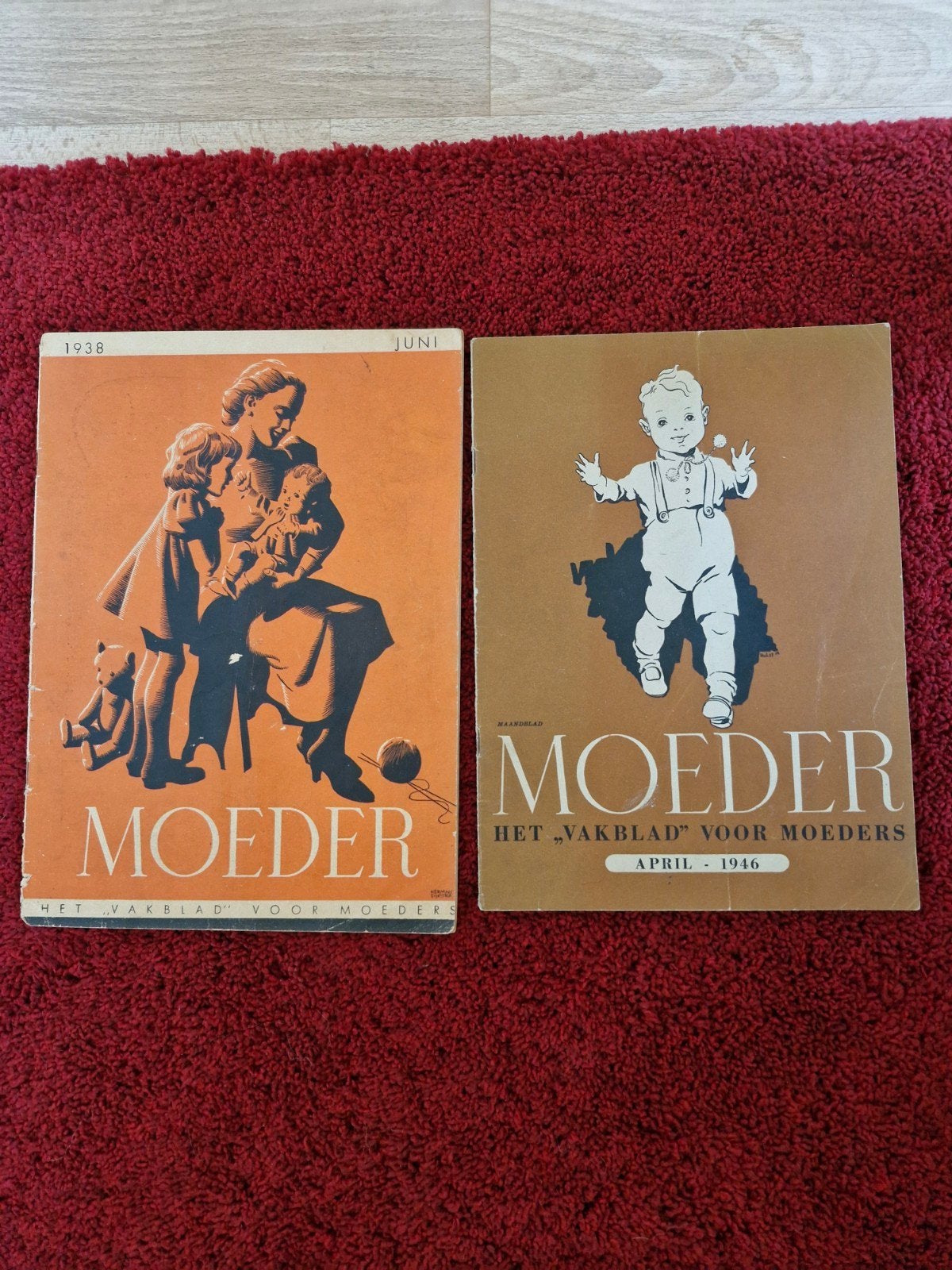 Moeder, het "vakblad" voor moeders., Ophalen, Gelezen, Damesbladen