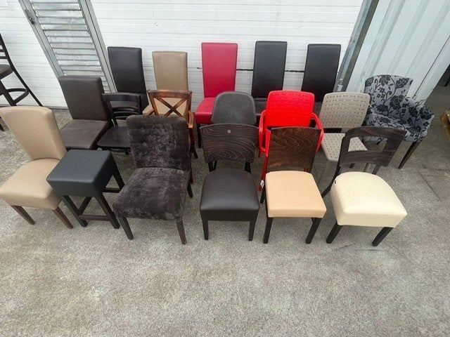 Diverse showroom horeca stoelen en krukken mix and match, Huis en Inrichting, Stoelen, Ophalen, Overige kleuren, Metaal, Nieuw