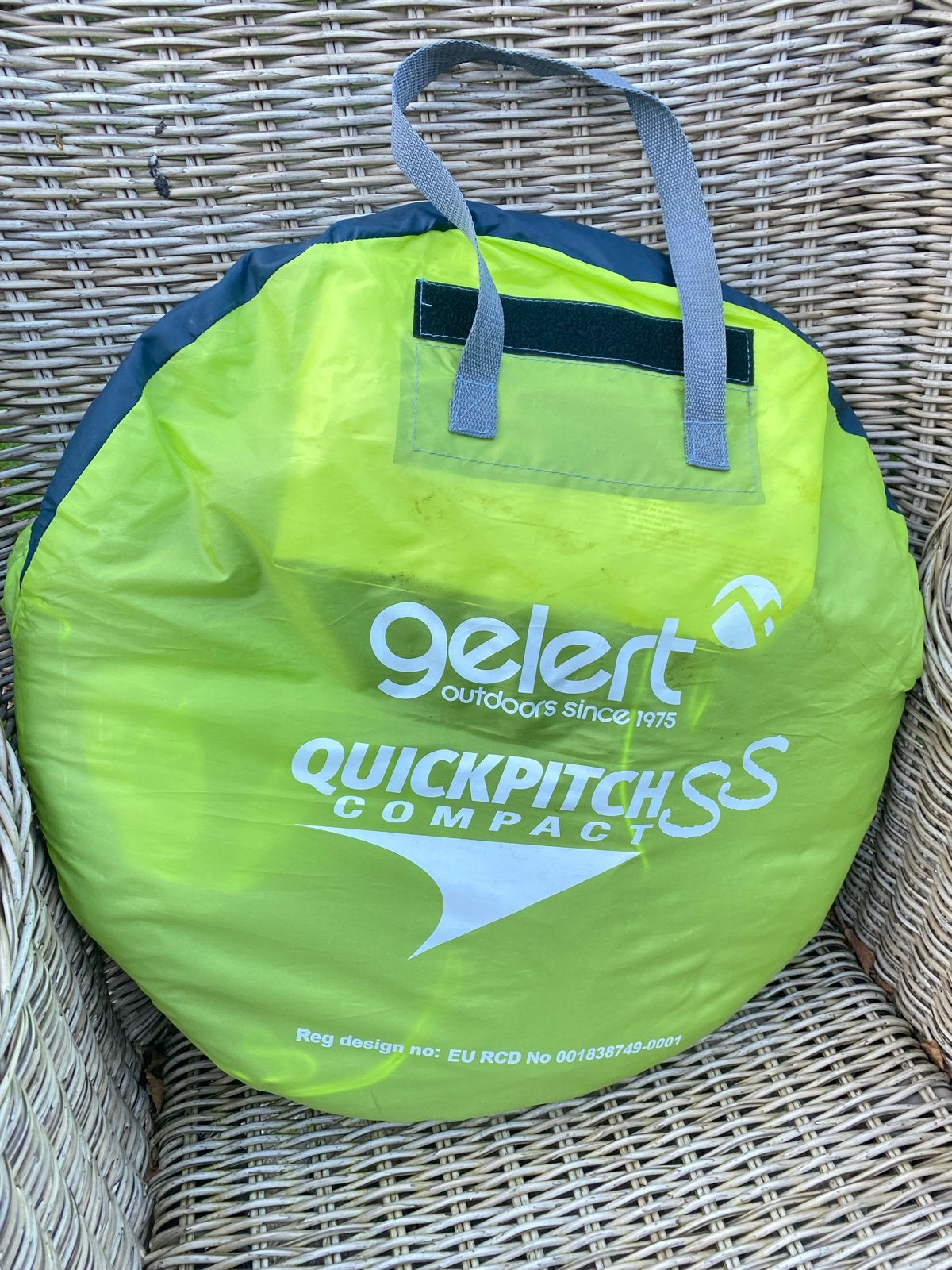 Gelert Quickpitch SS Compact 2-persoons tent, Ophalen of Verzenden, Gebruikt, Tot en met 2