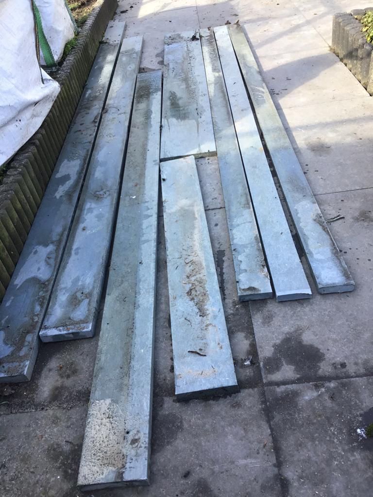 Kunststof stroken voor koudebrug kozijnen schuifpui, Ophalen, Kunststof, 225 cm of meer, Zo goed als nieuw