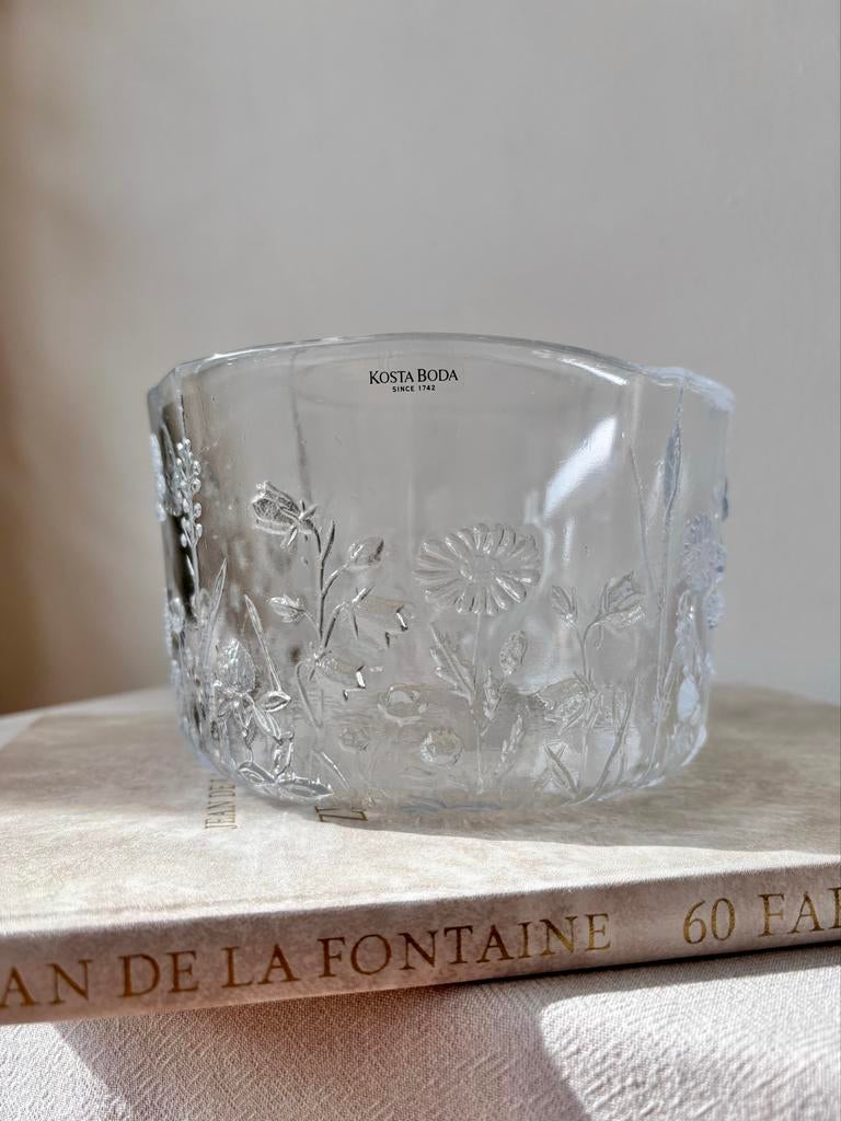 Kosta Boda 'Ulla' schaal | Vintage glaswerk, Ophalen of Verzenden
