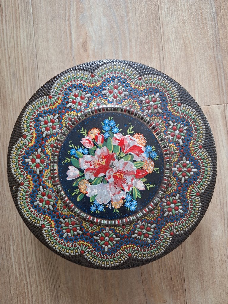 Vintage koekblik, Ophalen, Gebruikt, Koek(jes)
