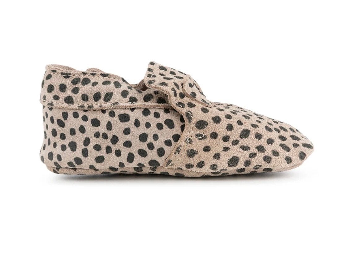 Mavies First Steps Speckle Sand babyslofjes maat 21/22, Kinderen en Baby's, Babykleding | Schoentjes en Sokjes, Ophalen, Nieuw