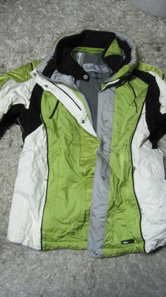 Killy, dames ski jack maat 44 kleuren lichtgroen/wit/grijs, Maat 42/44 (L), Ophalen of Verzenden, Zo goed als nieuw, Killy