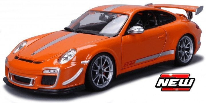 Porsche 911 GT3 RS 4.0 2012 Oranje Limited Edition, Hobby en Vrije tijd, Modelauto's | 1:18, Auto, Nieuw, Ophalen of Verzenden