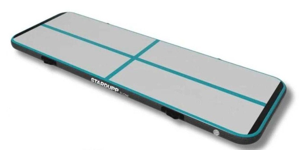 Airtrack Stardupp 3 meter lang 10 cm dik, Sport en Fitness, Gebruikt, Blauw, Overige typen, Kindermaat 122 t/m 140