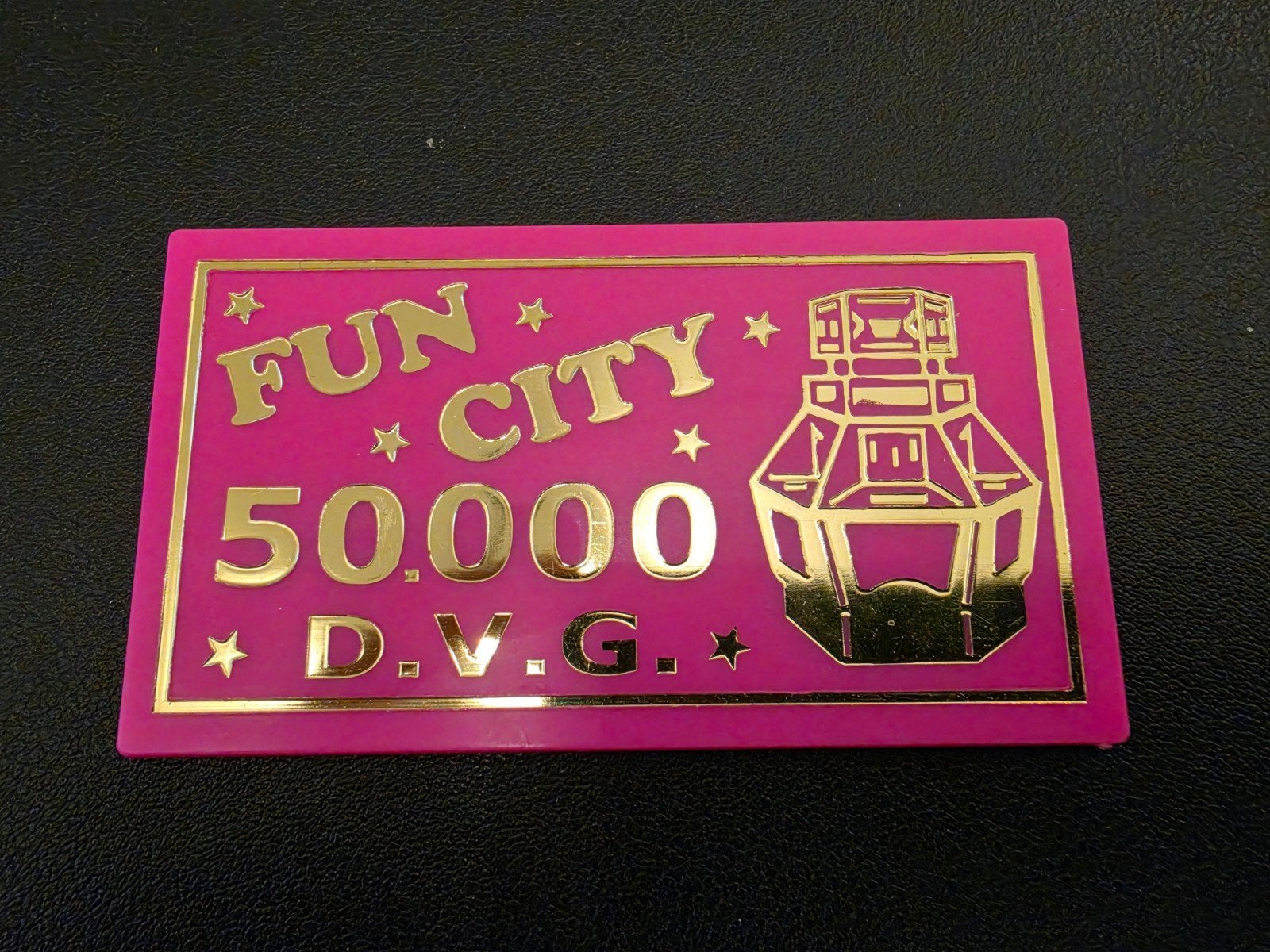 Coin Pusher Penning - Fun City 50.000 D.V.G. Punten, Ophalen