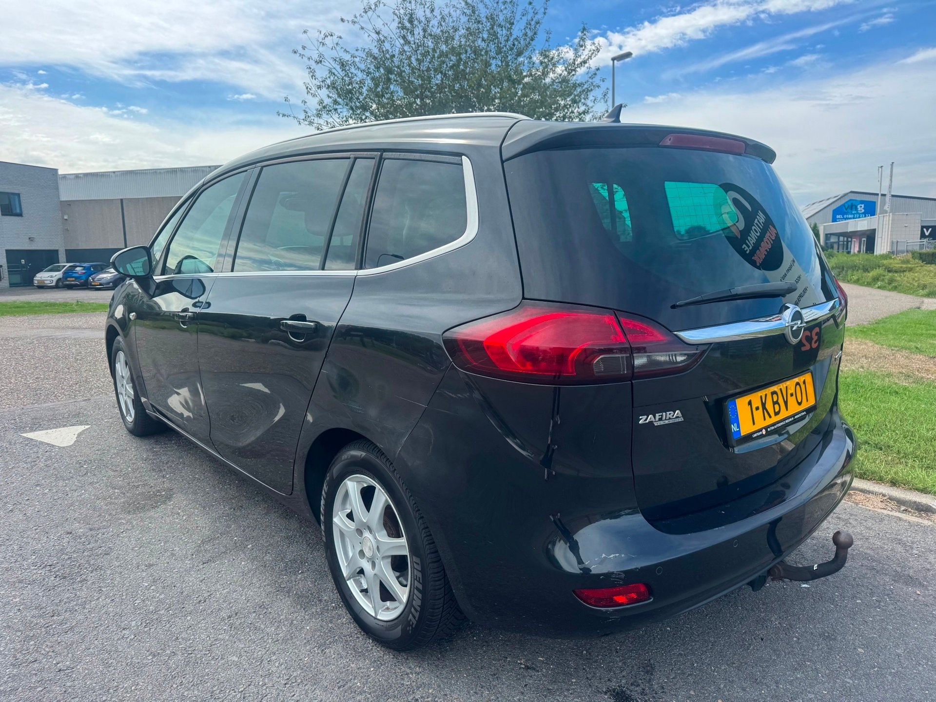 Opel Zafira Tourer 2012 * 1.4 Cosmo 7p. * AUTOMAAT * APK, Auto's, Euro 5, 4 cilinders, 7 stoelen, Zwart