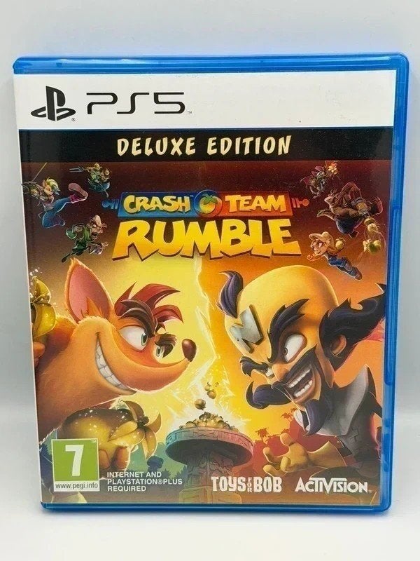 Crash Team Rumble Deluxe Edition PS5 PlayStation 5, Sony, Ophalen of Verzenden, Zo goed als nieuw, Sony