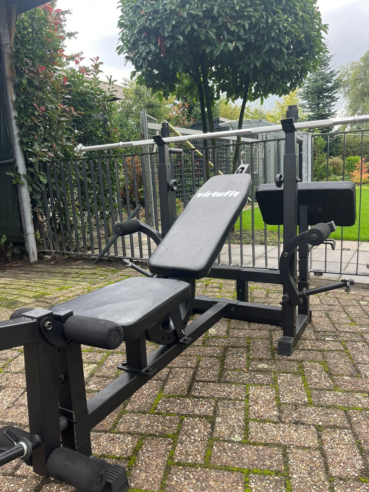 Complete homegym VirtuFit Deluxe + 110 kg gewichten, Sport en Fitness, Ophalen, Zo goed als nieuw, Overige typen