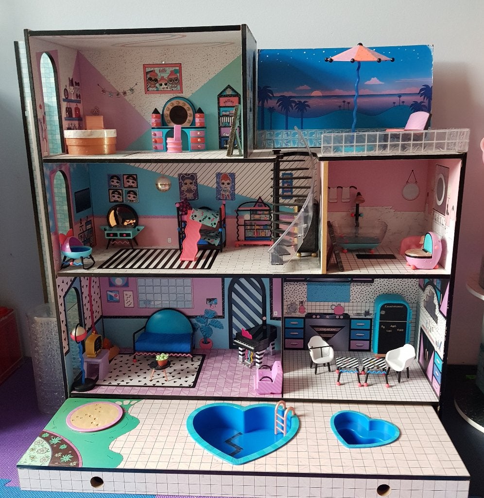 LOL huis, Ophalen, Gebruikt, Poppenhuis