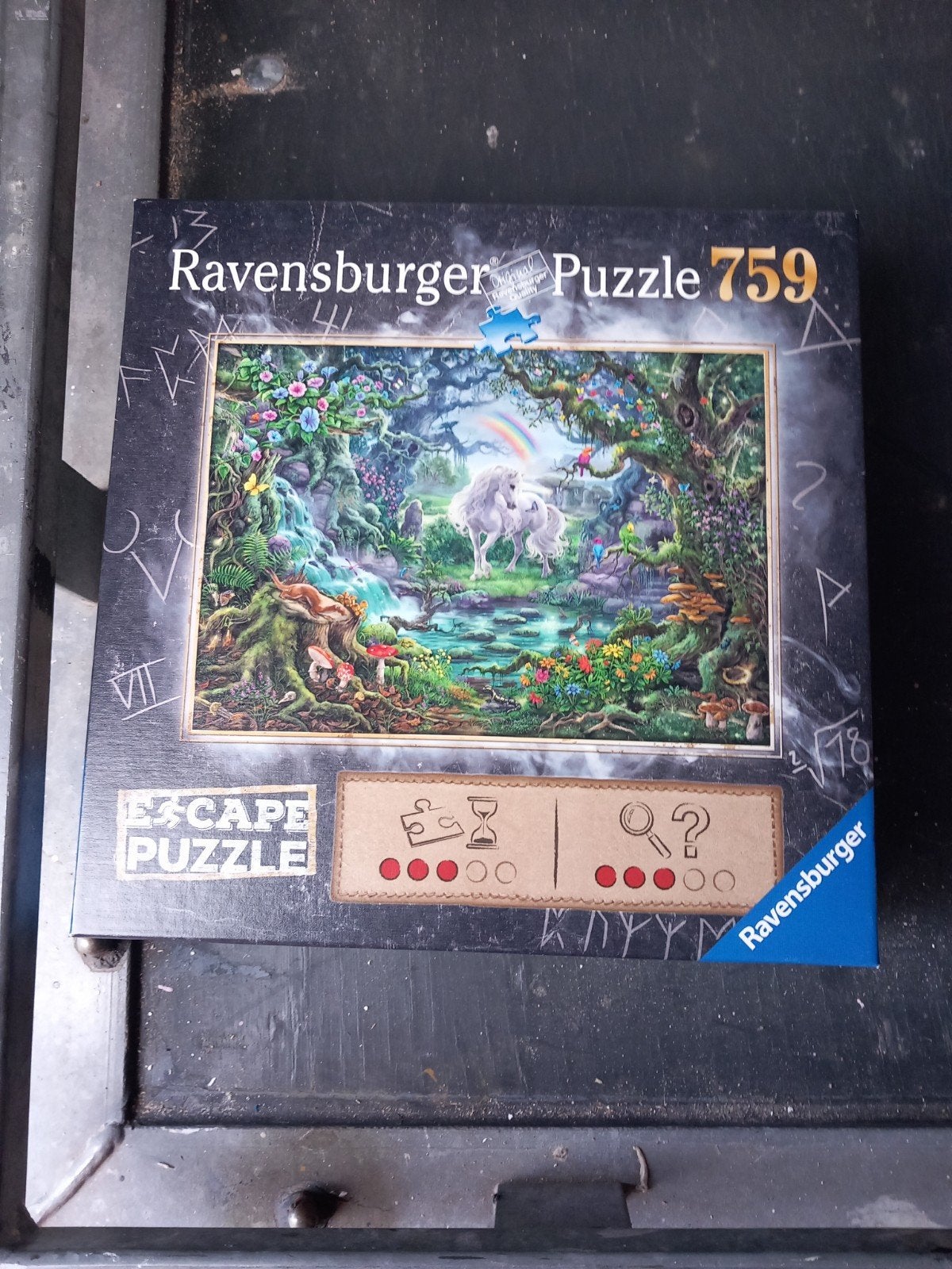 Ravensburger escape puzzel, 759 stukjes, Ophalen of Verzenden, 500 t/m 1500 stukjes, Zo goed als nieuw