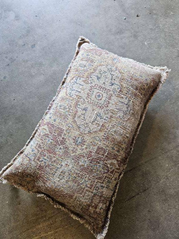 linnen kussen ``WOONWINKEL RUSTIEK``, Overige kleuren, Inclusief binnenkussen, Nieuw, Ophalen of Verzenden
