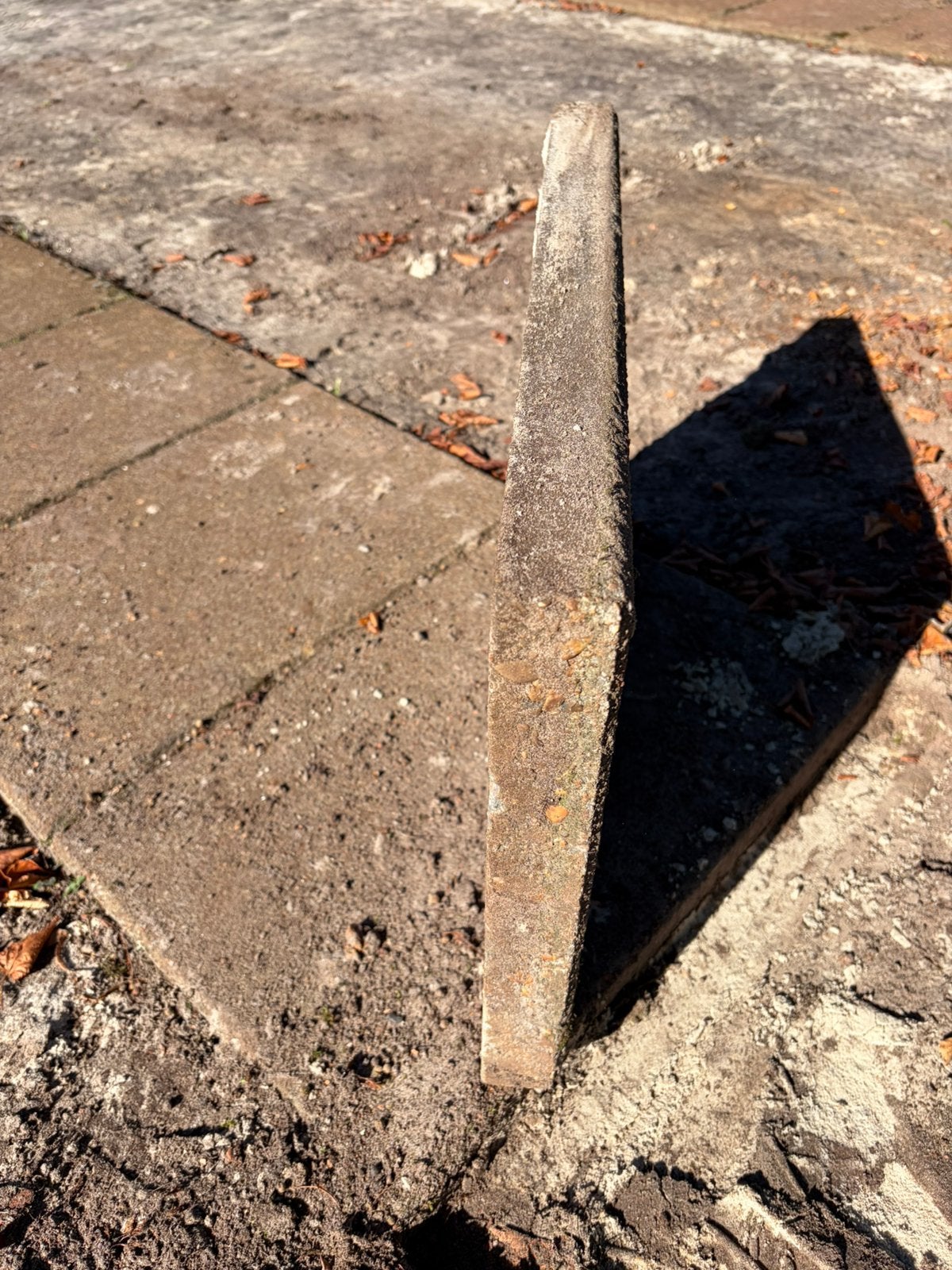 Gebruikte betontegels 40x60 cm. voor terras of pad, Tuin en Terras, Ophalen, Gebruikt, Beton, Terrastegels