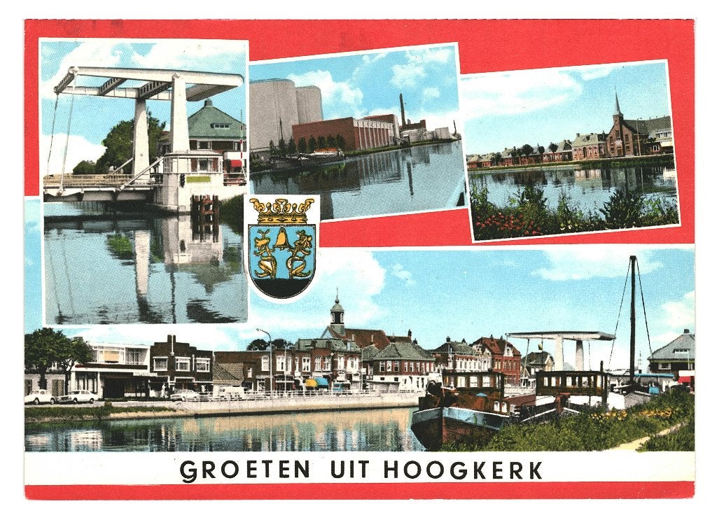 984078 Hoogkerk Groningen 1978 Gelopen met Postzegel, Verzamelen, Ansichtkaarten | Nederland, Ophalen of Verzenden, 1960 tot 1980
