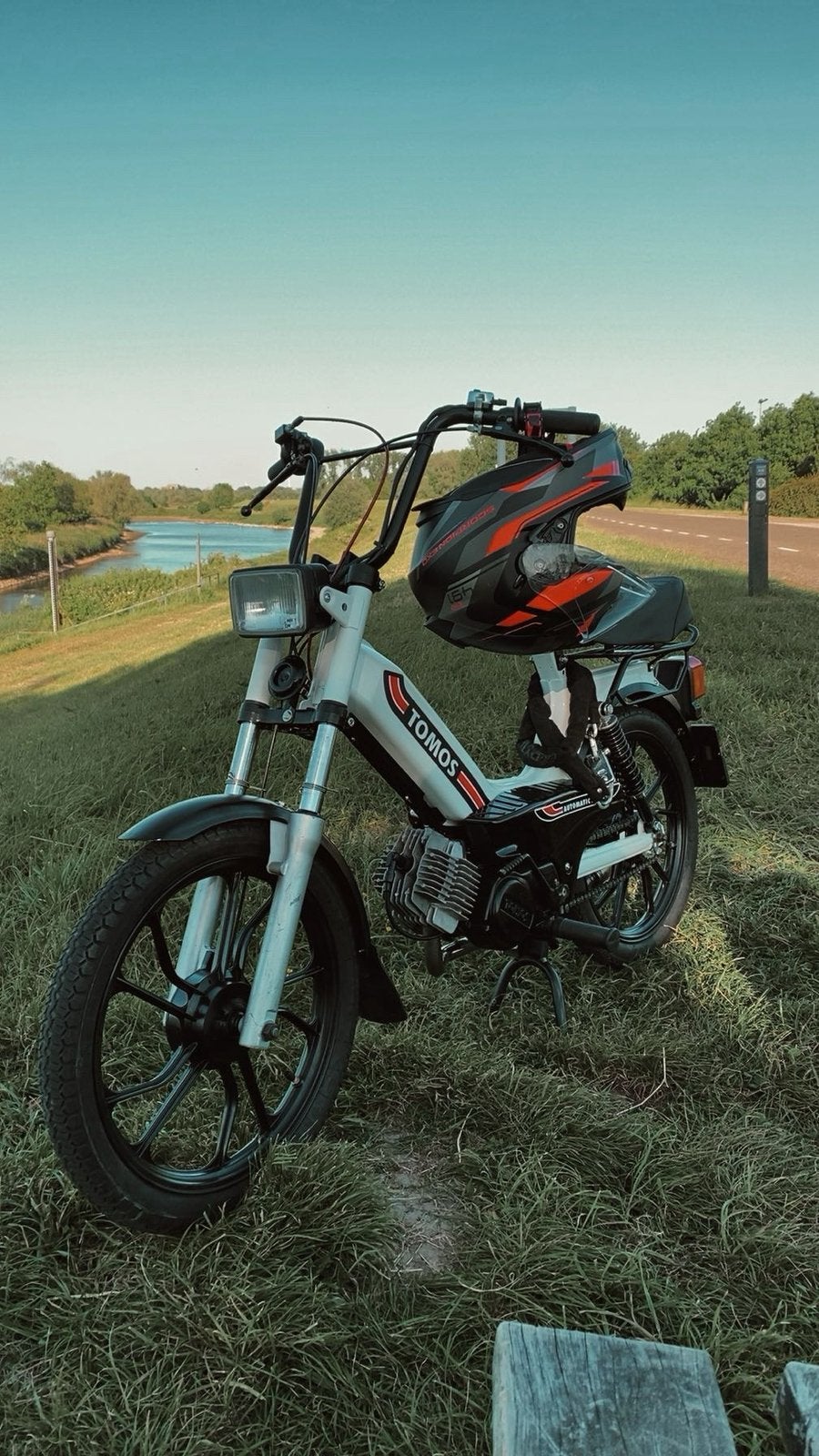 Witte tomos 65cc 2t, Fietsen en Brommers, Ophalen, Gebruikt, Standard