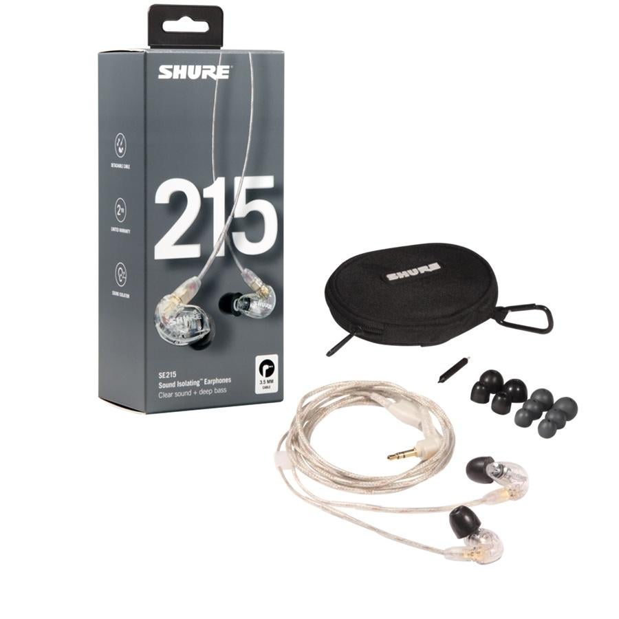 Shure SE215-CL In-ear Monitor NIEUW, Audio, Shure Europe GmbH, Jakob-Dieffenbacher-Straße 12, 75031 Eppingen, Duitsland, Nieuw