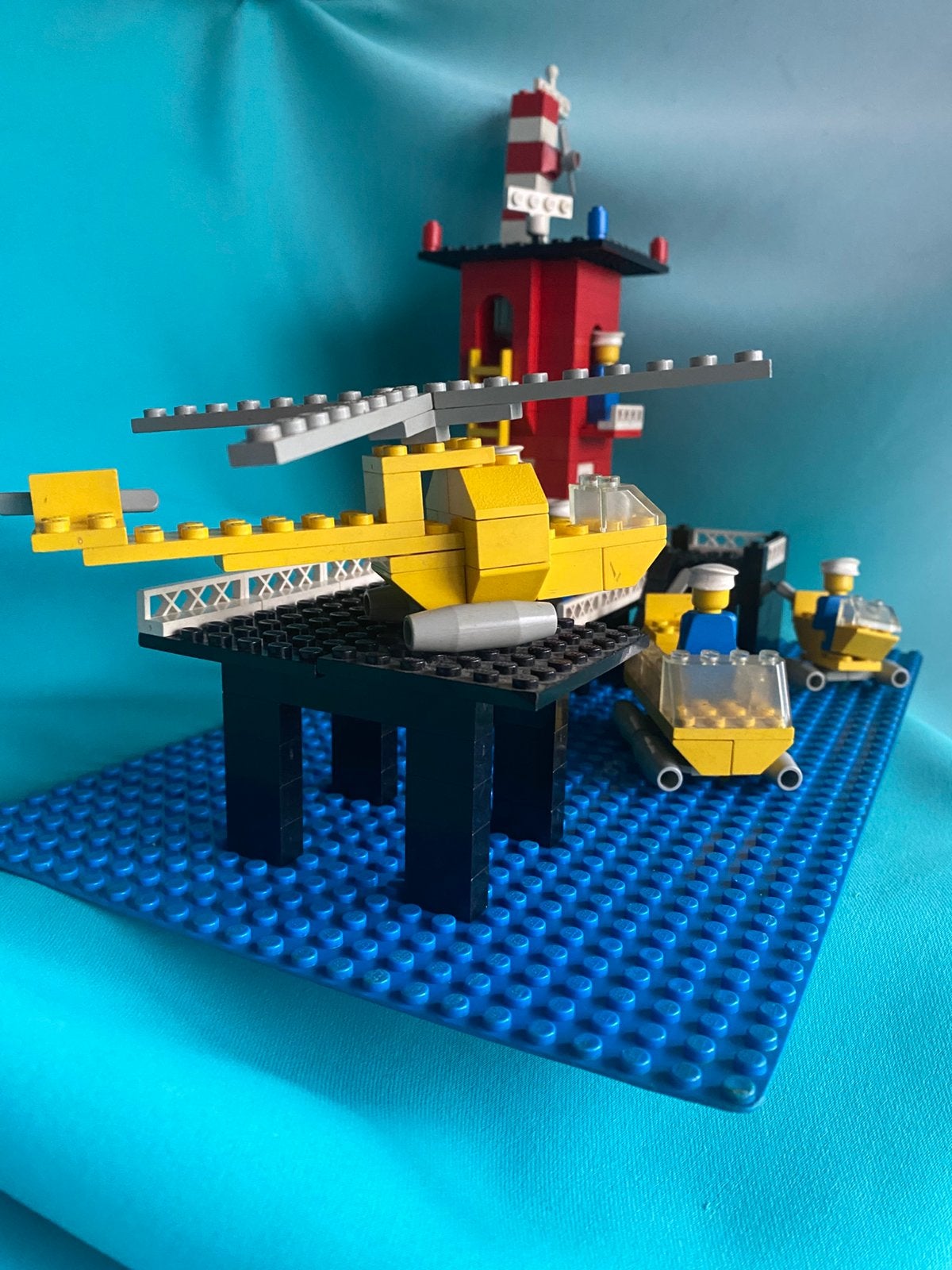 Oude lego coast guard station set 369-1 uit 1976, Gebruikt, Lego, Ophalen of Verzenden, LEGOLAND