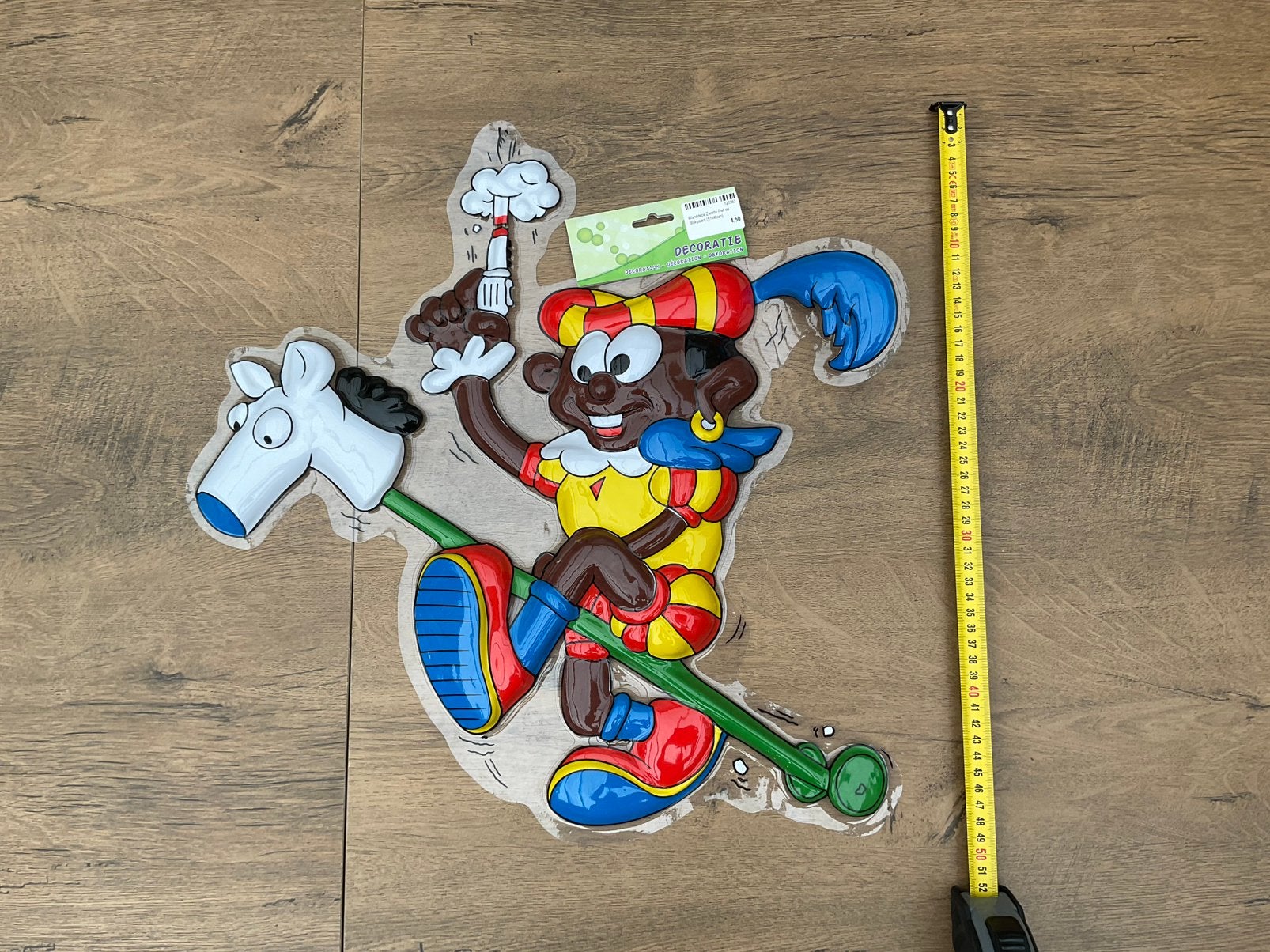 6 nieuwe zgan Sinterklaas  zwarte Piet decoraties ca 50cm, Ophalen, Nieuw