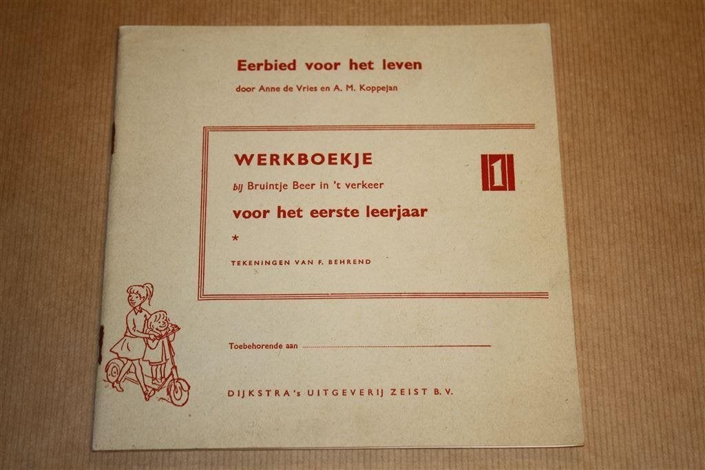 Werkboekje bij Bruintje Beer in \'t verkeer - 1970, Boeken, Ophalen of Verzenden, Gelezen