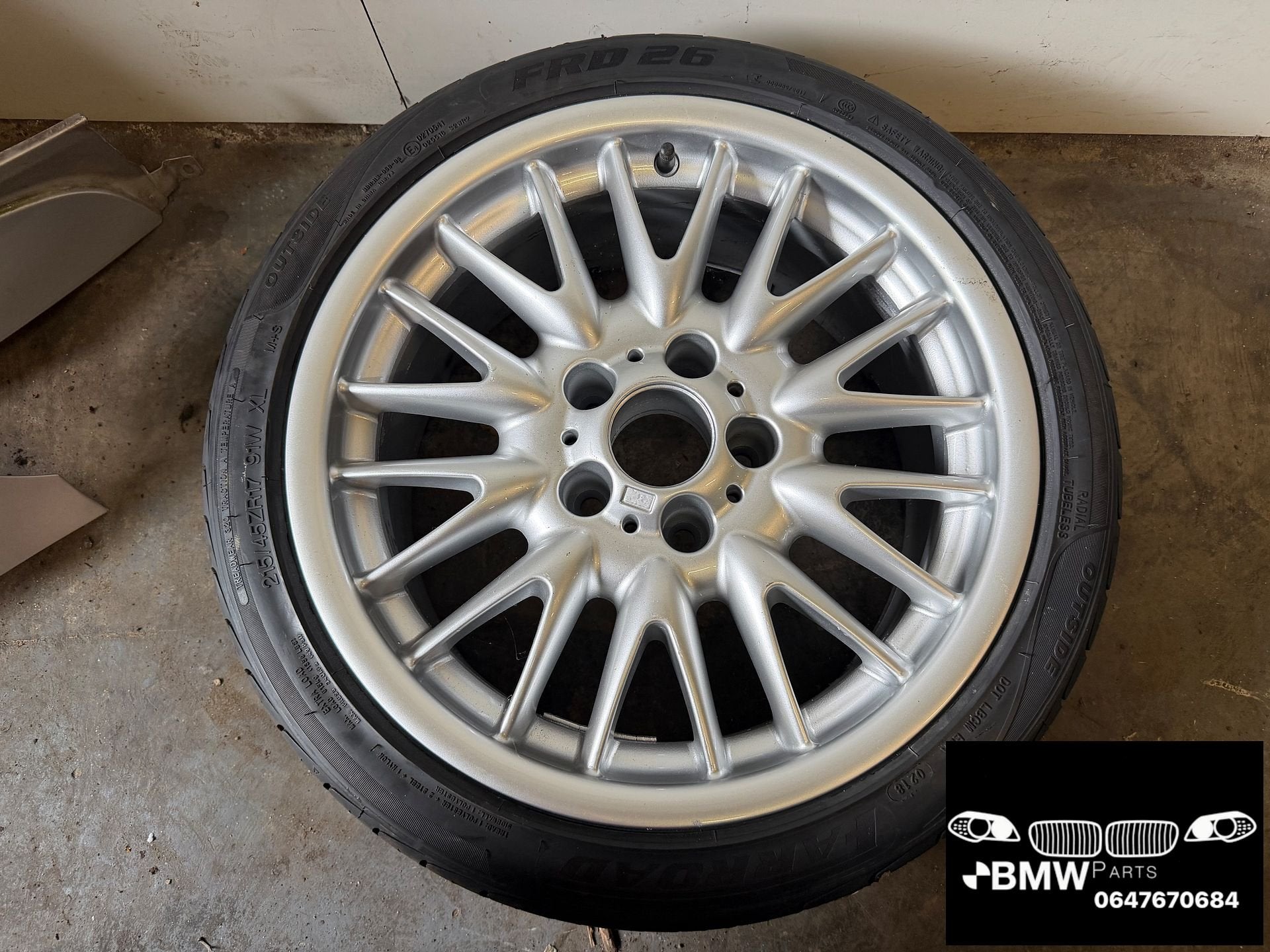 17” Styling 72 M Bmw E46 breedset sportvelg, Gebruikt, -, -, 17 inch