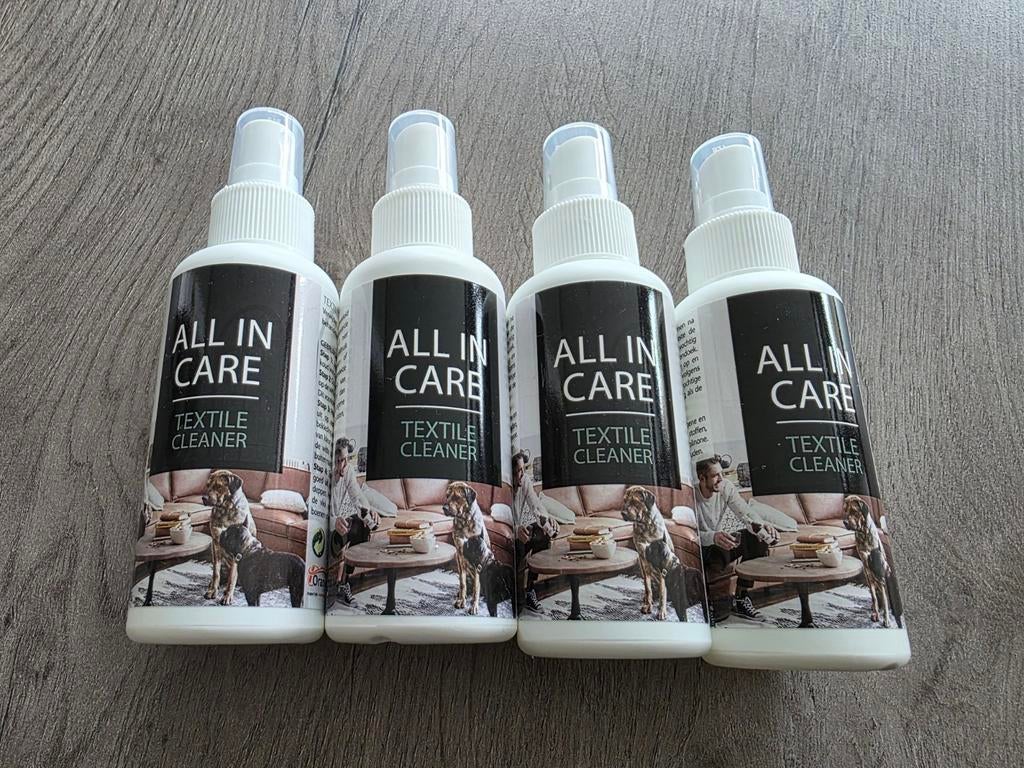 Textiel cleaner voor stoffen meubelen. 4 flessen (nieuw!), Ophalen of Verzenden, Schoonmaakmiddel