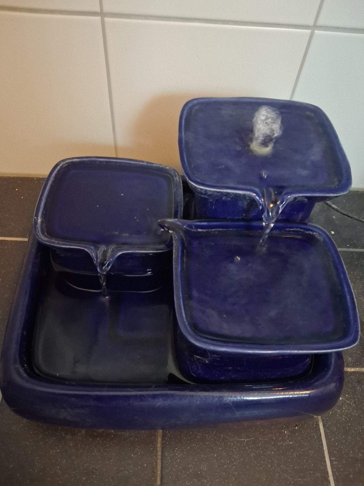 kattendrink fontein, Ophalen, Automatisch, Gebruikt