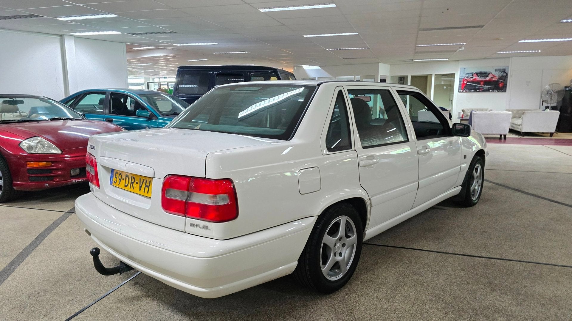 Volvo S70 2.4 Polar Bi-Fuel Nieuwe Apk! KOUDE Airco! Grote b, Auto's, Gebruikt, Wit, Origineel Nederlands, S70