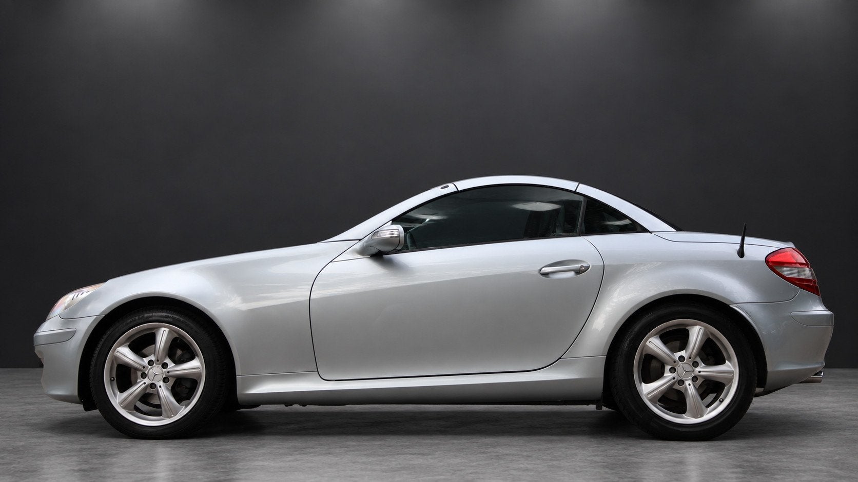 Mercedes-Benz SLK-klasse 200 K. 163pk|Leder|memory|Prins LPG, Auto's, Dealer onderhouden, Achterwielaandrijving, Gebruikt, Zwart