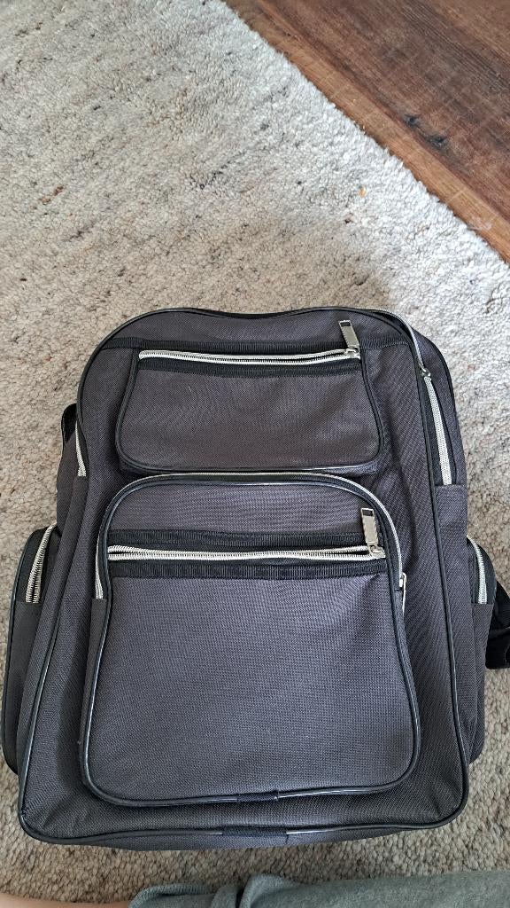 Zwarte Rugtas, Overige merken, Gebruikt, 25 tot 40 cm, Ophalen of Verzenden