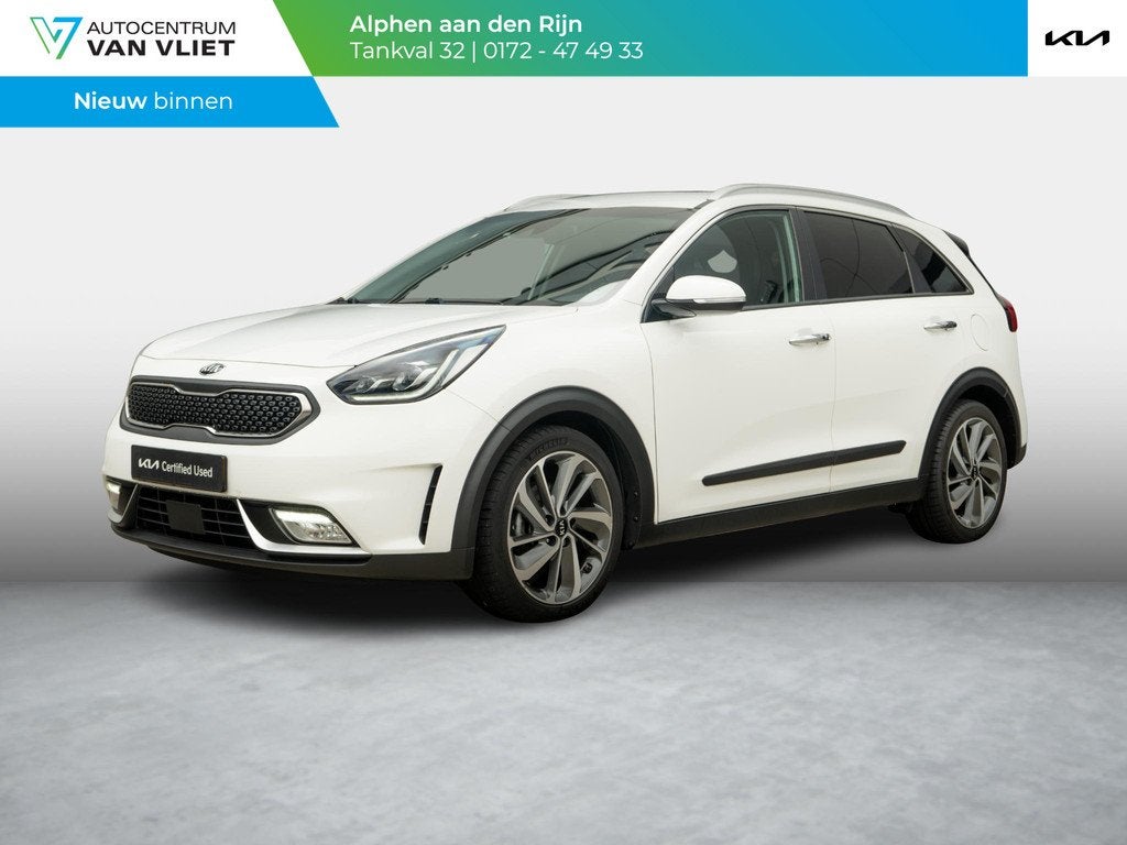 Kia Niro 1.6 GDi Hybrid ExecutiveLine | Trekhaak | Navigatie, Auto's, Kia, 12 maanden, Gebruikt, Kia Top Selectie, 1390 kg
