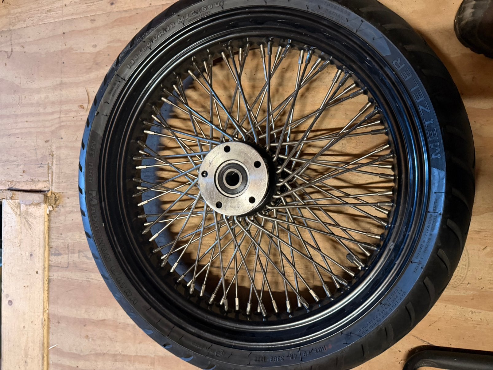 Te koop 80 spaaks 18” voorwiel, Ophalen, Gebruikt