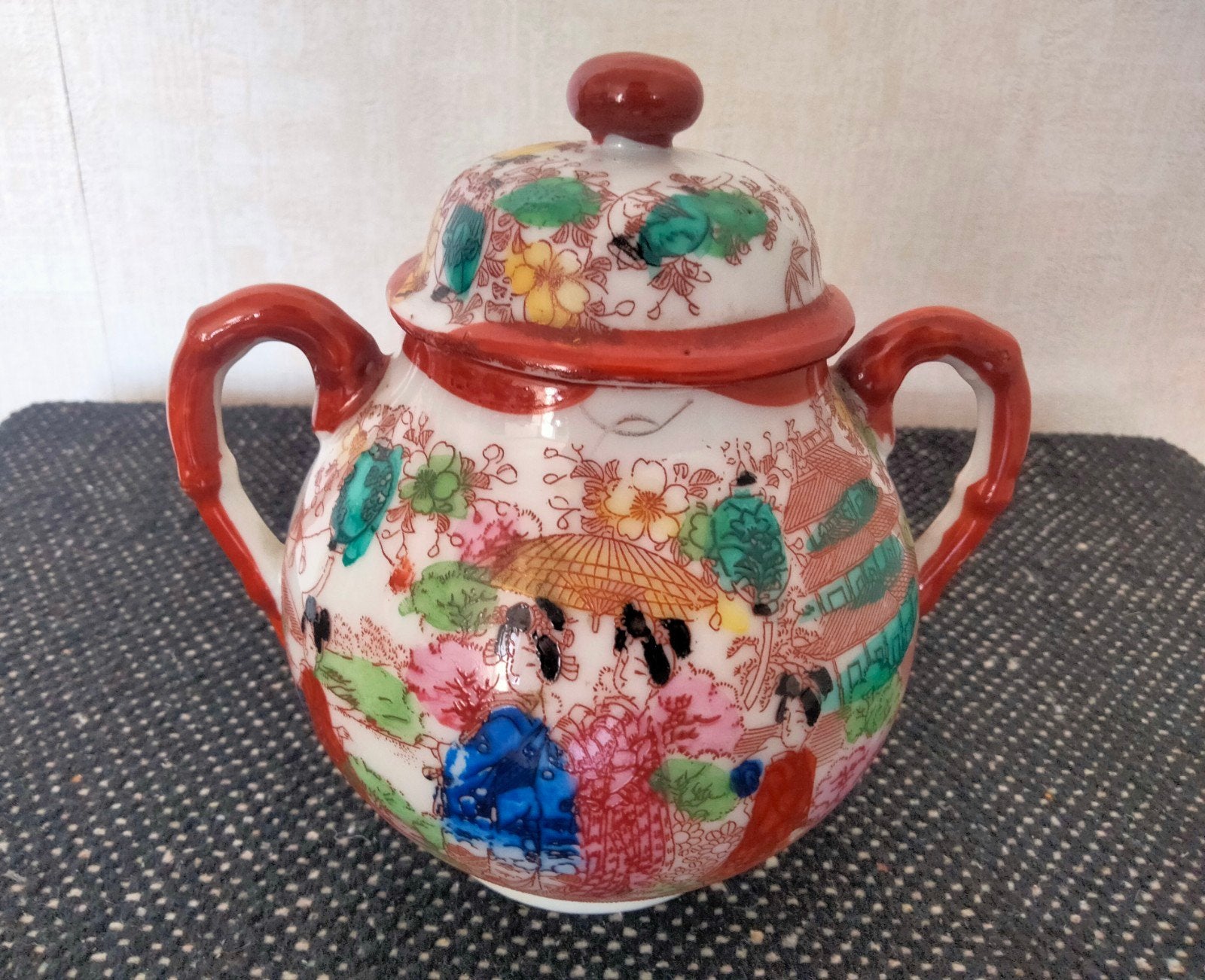 Antieke Japanse Satsuma theepot, Antiek en Kunst, Ophalen of Verzenden