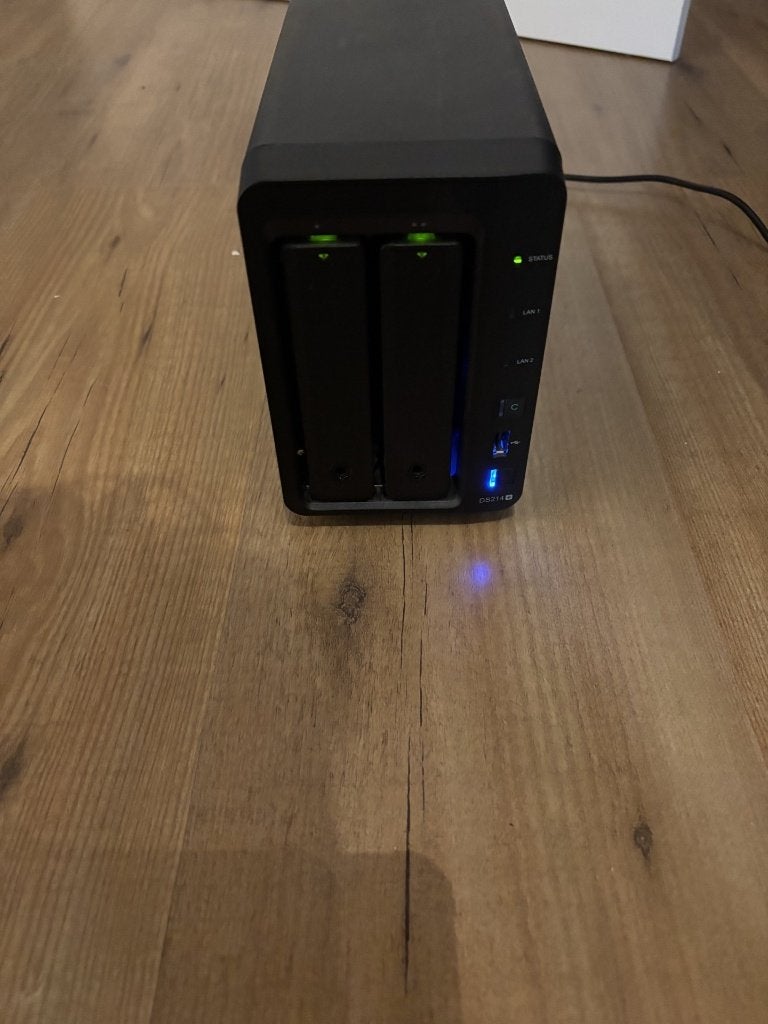 Synology DS214+ NAS - 2-bay DiskStation, Computers en Software, Ophalen of Verzenden, Zo goed als nieuw