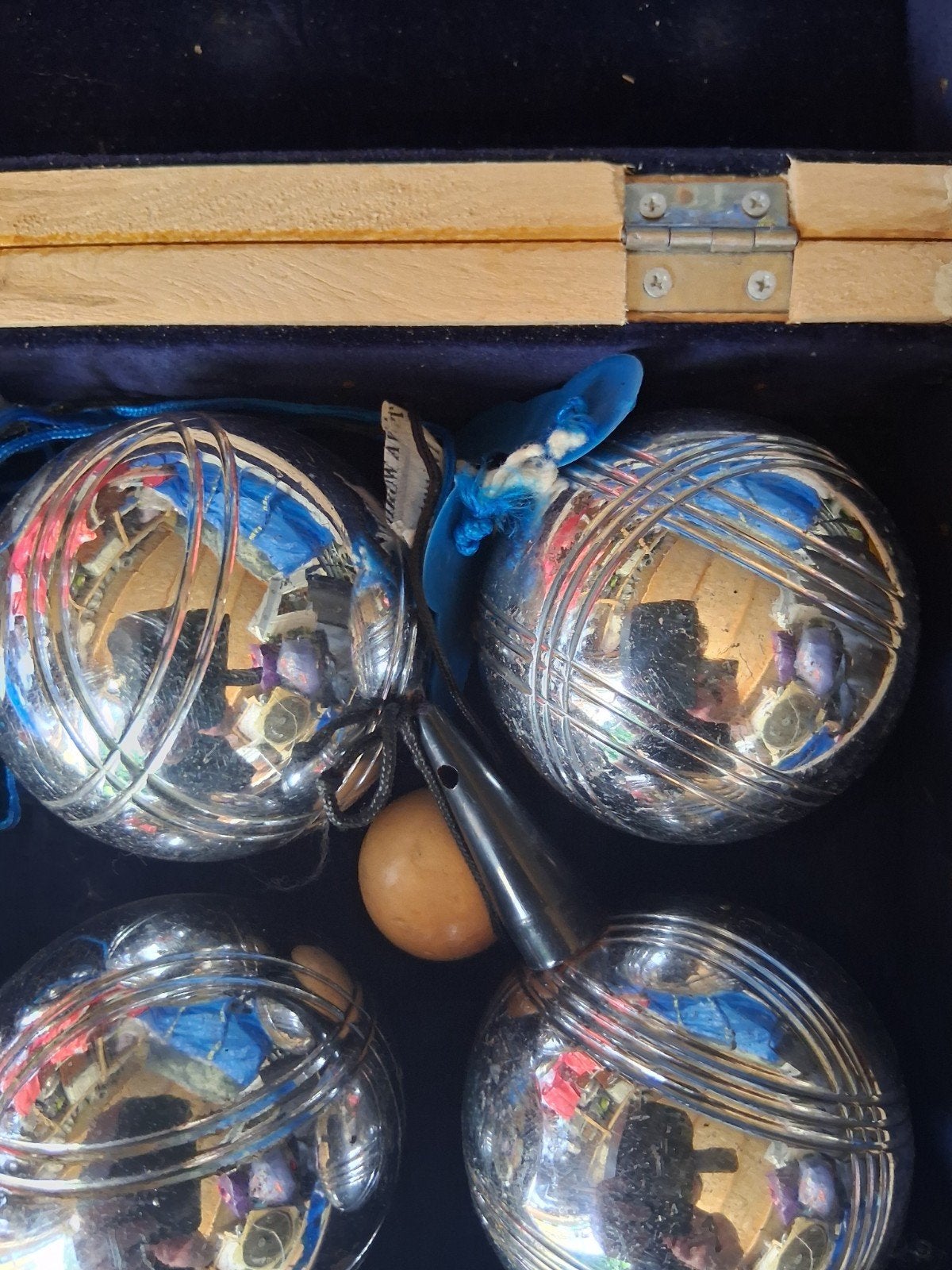 Jeu de Boules Spel met Sterke Magneet voor de Ballen, Ophalen of Verzenden