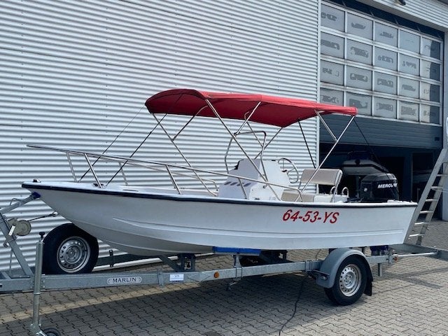Logic V17CC, Watersport en Boten, Speedboten, Gebruikt, Overige merken, Benzine, Buitenboordmotor, Overige materialen, Elektrische start