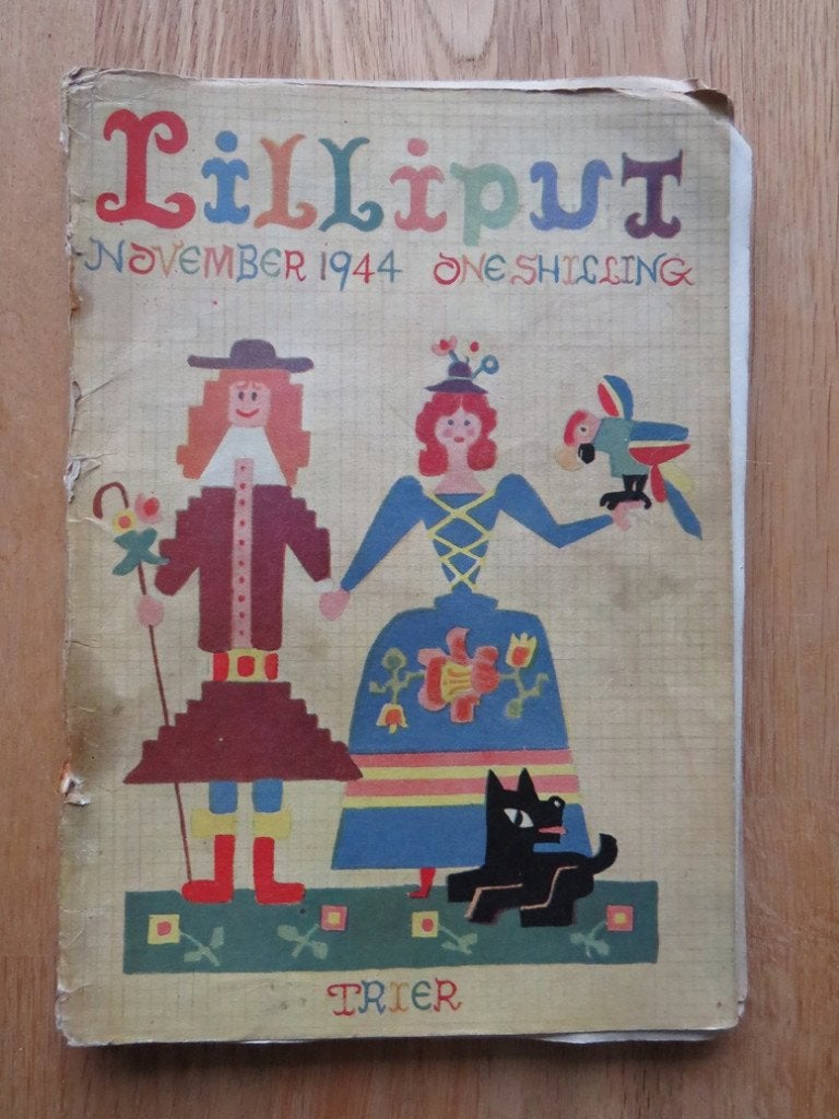 Lilliput tijdschrift uit november 1944 in Engelse taal, Ophalen of Verzenden, Gelezen