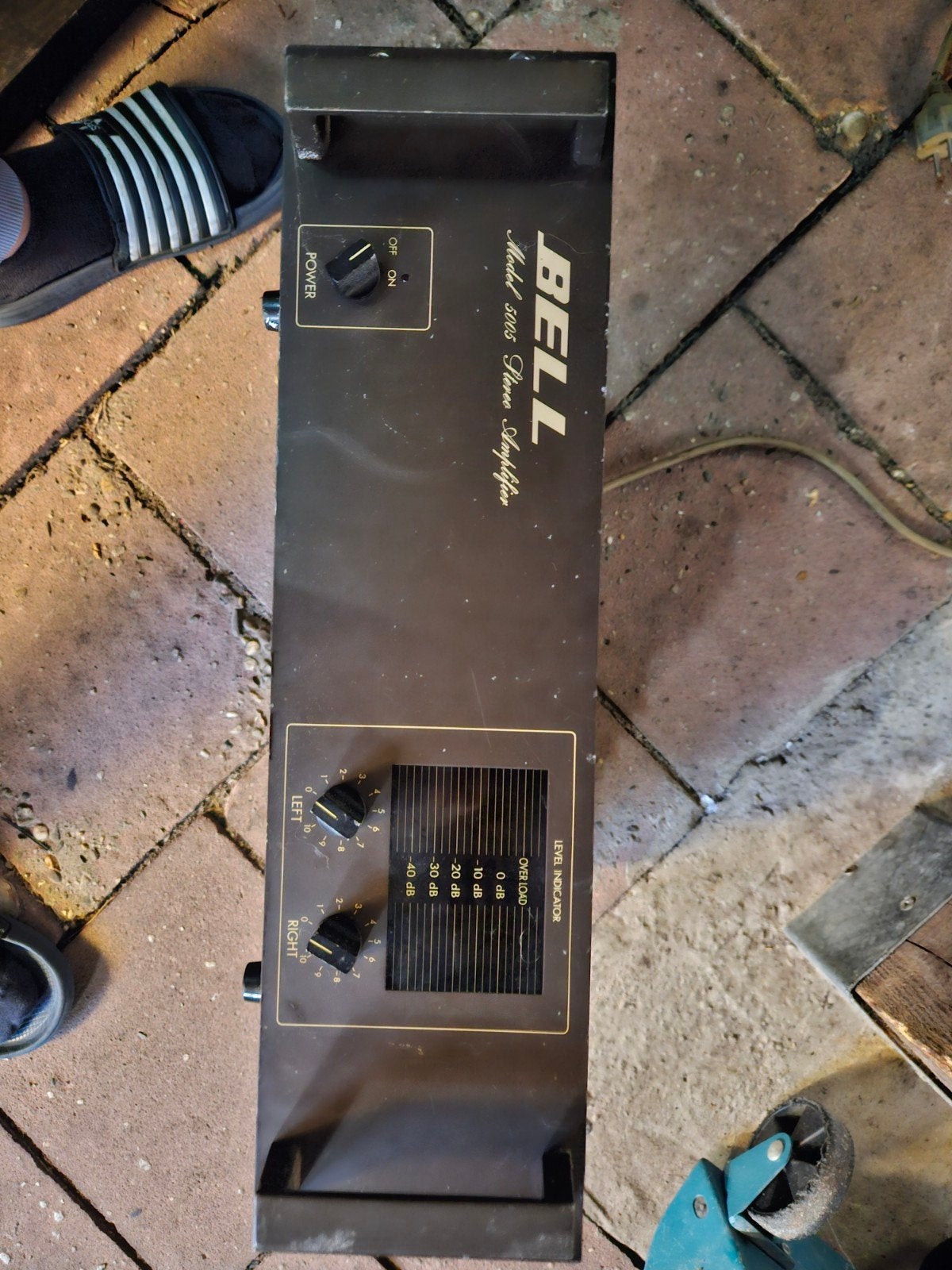 Bell 5005 Stereo Eindversterker, Gebruikt, 60 tot 120 watt, Stereo, Ophalen