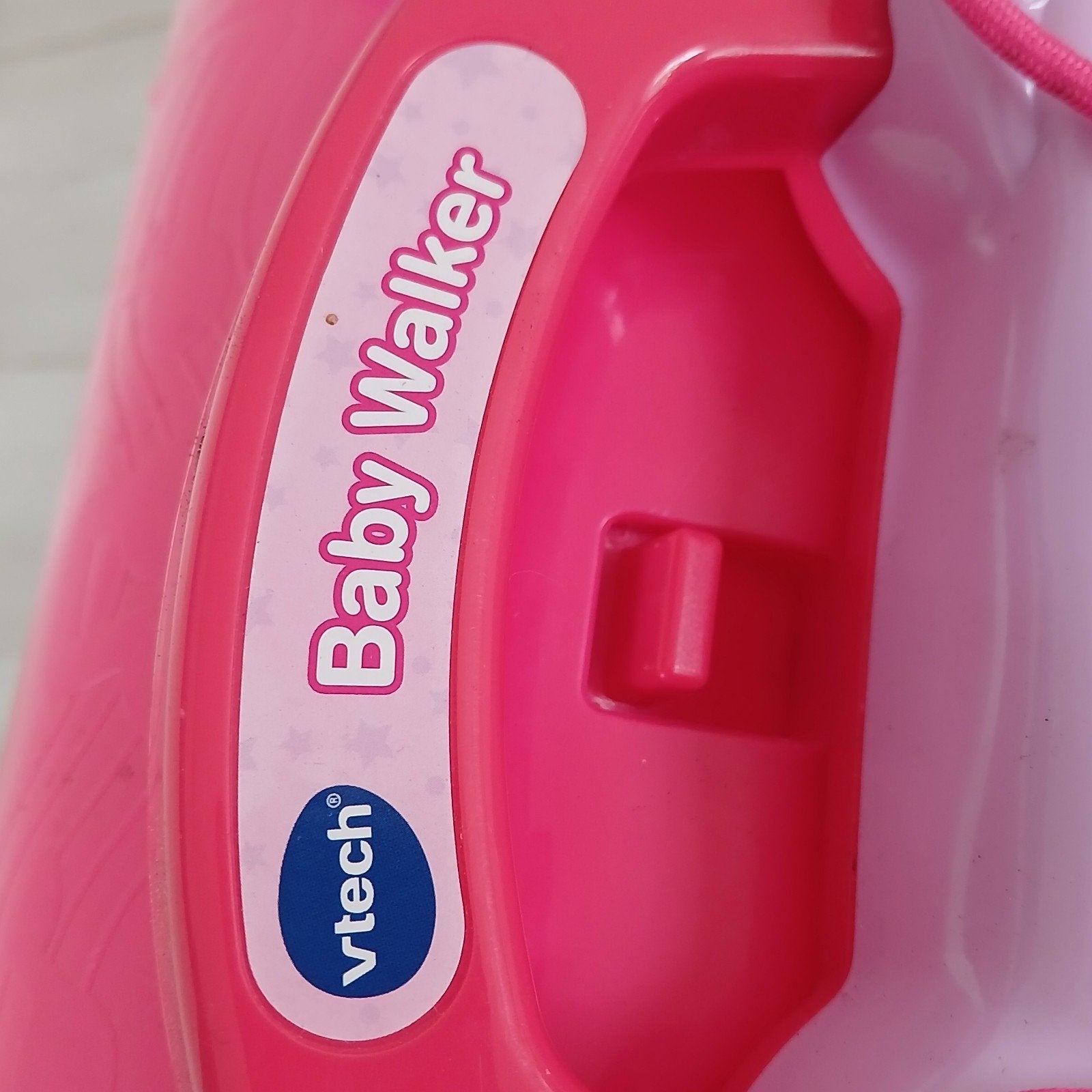 VTech Baby Walker - Roze loopwagen met activiteiten paneel, Ophalen of Verzenden, Zo goed als nieuw, Overige typen