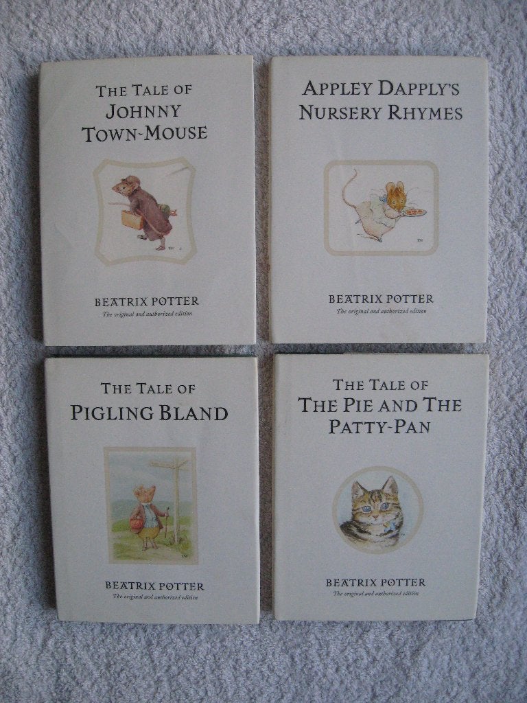Beatrix Potter Appley Dapply, Johnny TownM, Pie Patty-Pan +1, Ophalen of Verzenden, Zo goed als nieuw, Beatrix Potter